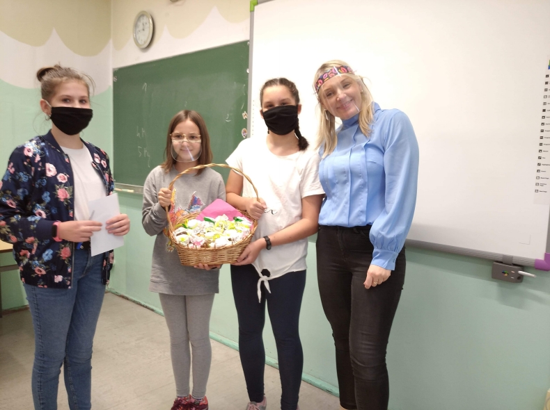 sodkie upominki dla nauczycieli