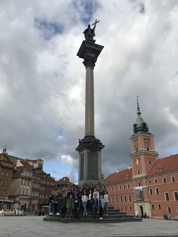uczniowie w Warszawie