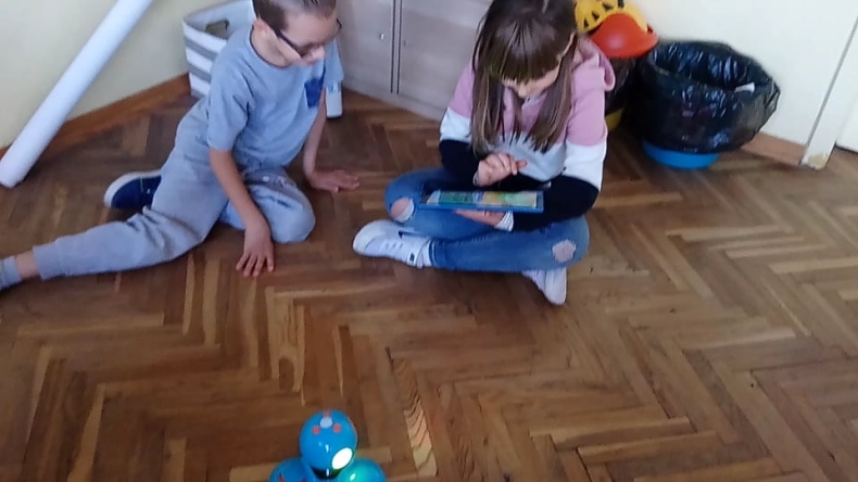 uczniowie klasy 1c