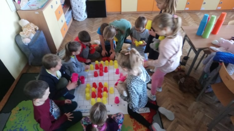 uczniowie klasy 1c