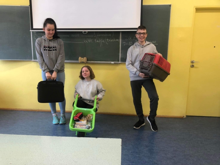 uczniowie