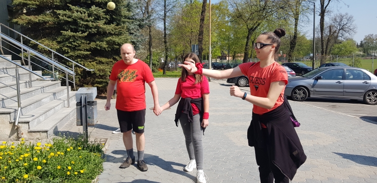 uczennice podczas imprezy