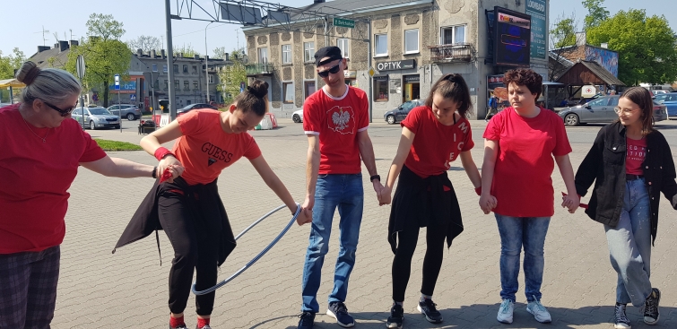 uczennice podczas imprezy
