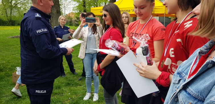 uczennice podczas imprezy