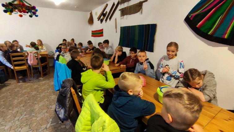 na wycieczce