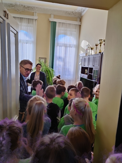 na wycieczce