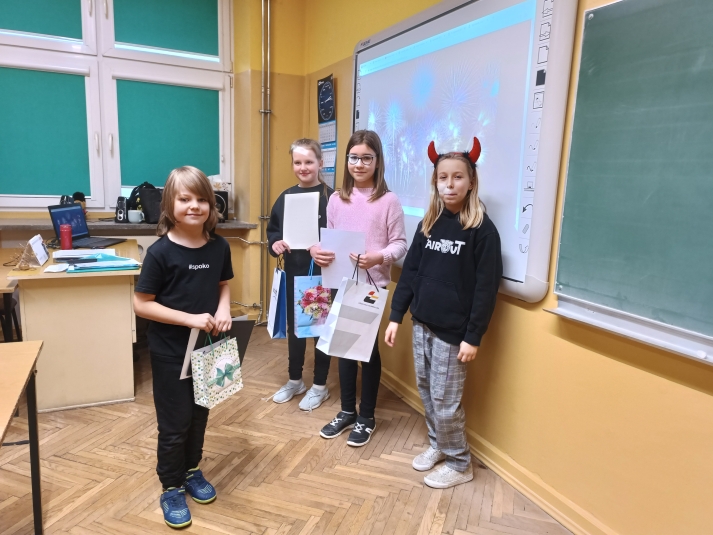 uczniowie