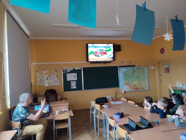 na lekcji
