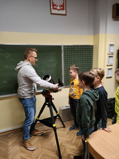 na lekcji