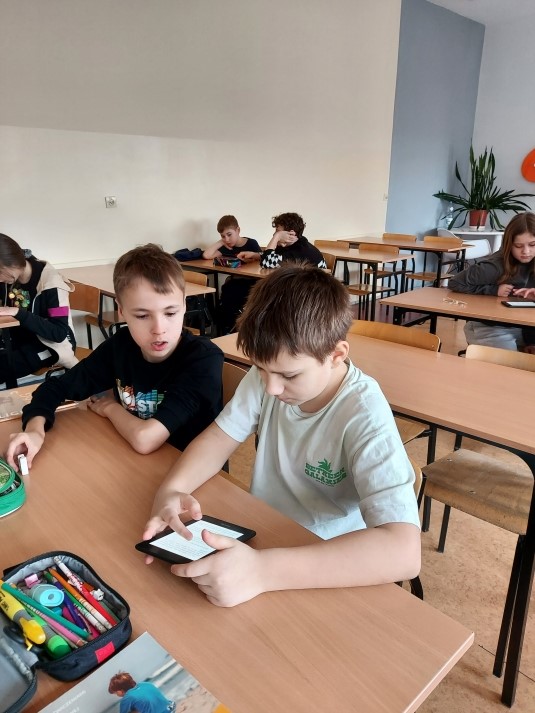 na lekcji