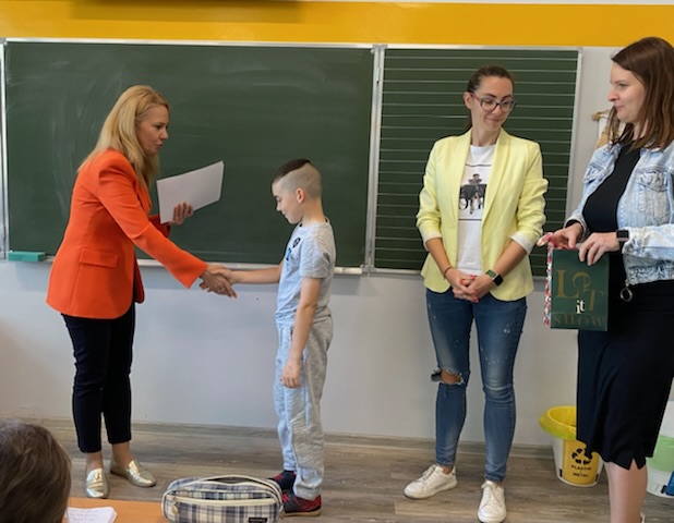 na konkursie