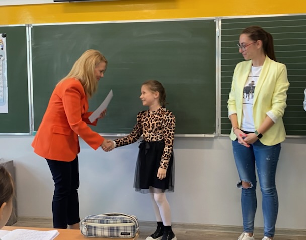 na konkursie