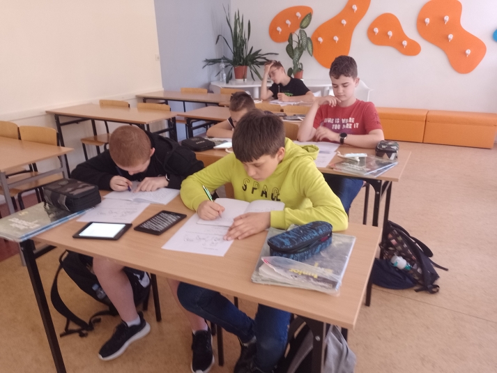 na lekcji angielskiego