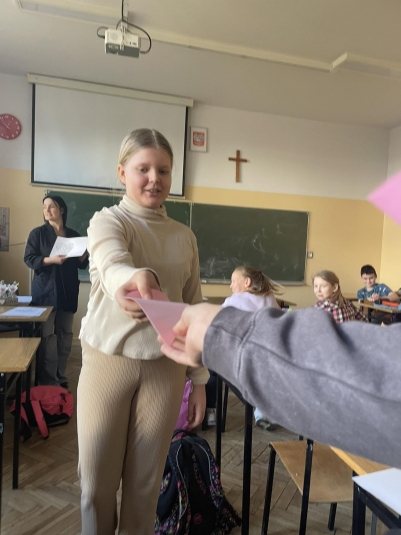 Walentynki w naszej szkole.