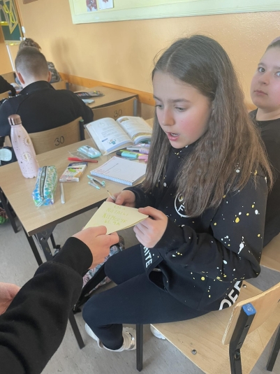 Walentynki w naszej szkole.