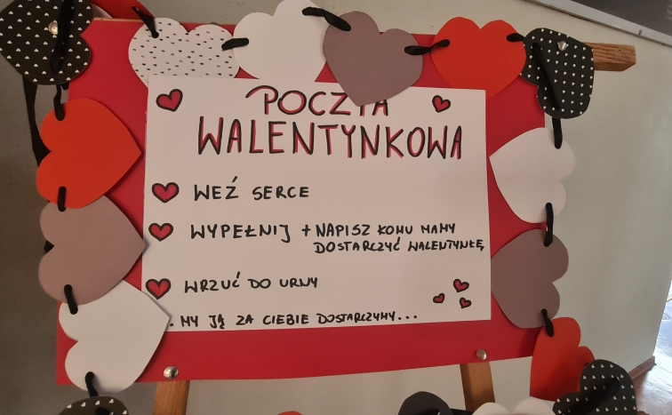 Walentynki w naszej szkole.
