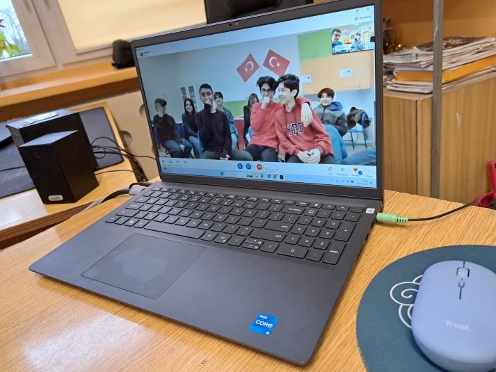 Skype meeting.