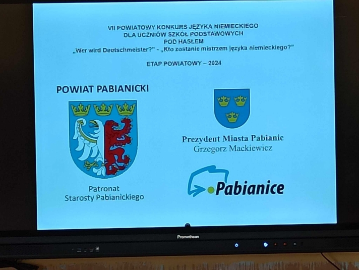 POWIATOWY KONKURS JZYKA NIEMIECKIEGO