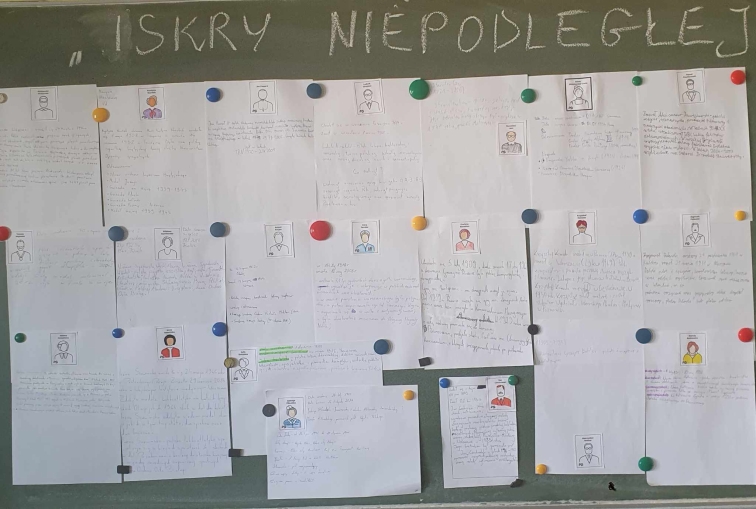 "ISKRY NIEPODLEGEJ"