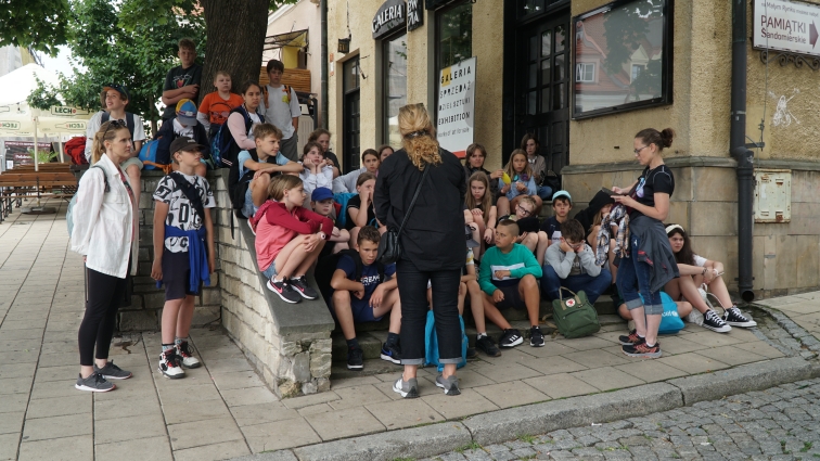 WYCIECZKA KLASY 5B I 5C DO PUAW, KAZIMIERZA DOLNEGO I SANDOMIERZA 