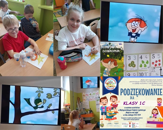MIDZYNARODOWY PROJEKT CZYTELNICZY "MAGICZNA MOC BAJEK"