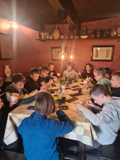 Wycieczka klas 4B i 4C do Nieborowa i Bolimowa.