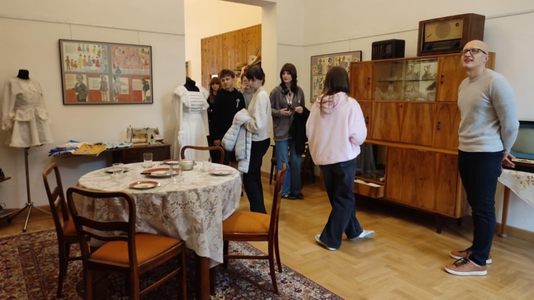 ODWIEDZINY KLASY 7D W MUZEUM MIASTA PABIANIC