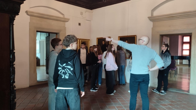 ODWIEDZINY KLASY 7D W MUZEUM MIASTA PABIANIC