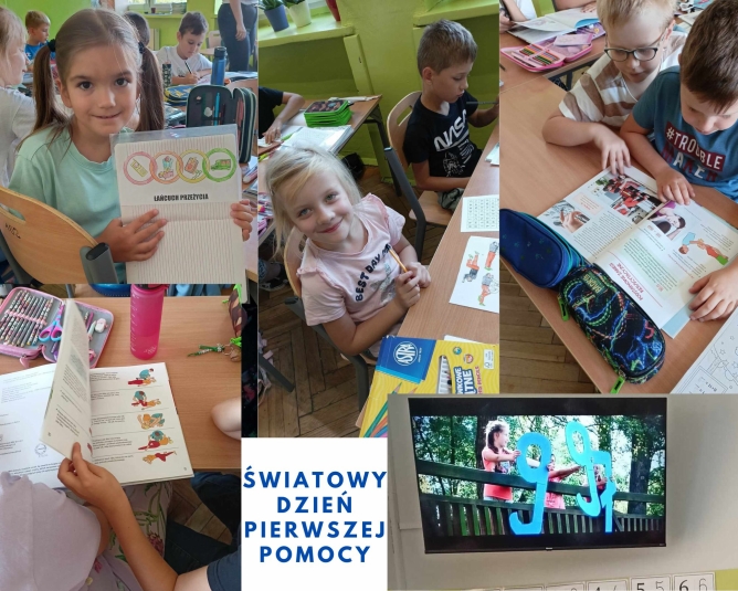 WIATOWY DZIE PIERWSZEJ POMOCY W KLASIE 2C