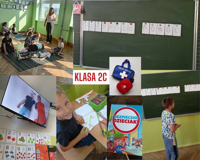 WIATOWY DZIE PIERWSZEJ POMOCY W KLASIE 2C