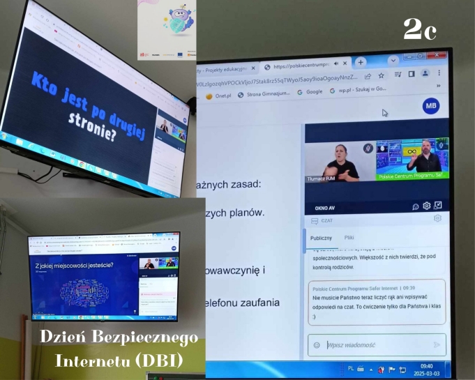 DZIE BEZPIECZNEGO INTERNETU W KLASIE 2C