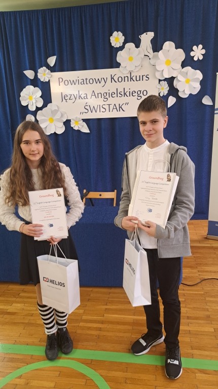 KONKURS JZYKA ANGIELSKIEGO "WISTAK"