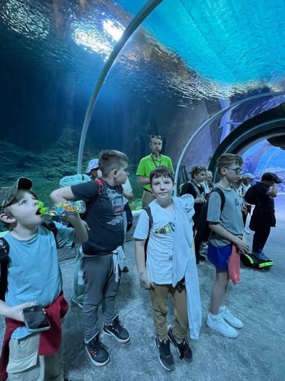 WYCIECZKA DO ODZI KLAS 4C, 4D ORAZ 7B