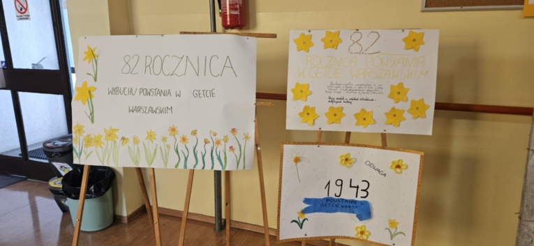 ROCZNICA WYBUCHU POWSTANIA W GETCIE WARSZAWSKIM