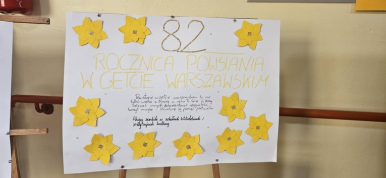 ROCZNICA WYBUCHU POWSTANIA W GETCIE WARSZAWSKIM
