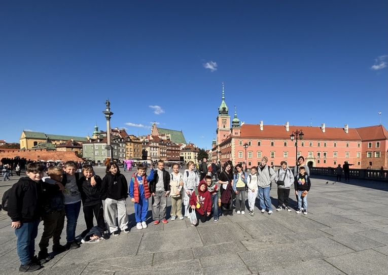 WYCIECZKA DO WARSZAWY KLASY 5E