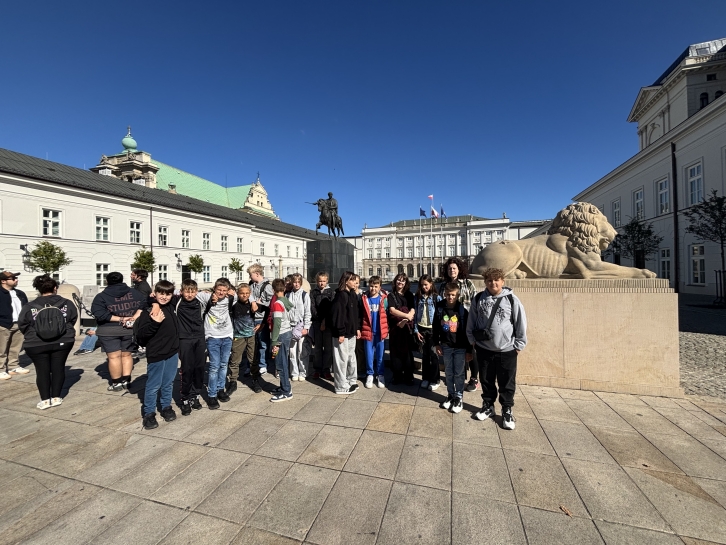 WYCIECZKA DO WARSZAWY KLASY 5E