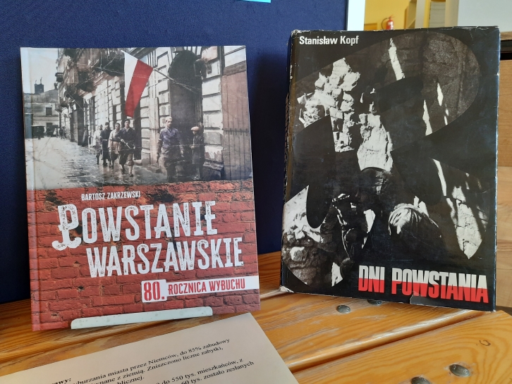 AKCJA BIBLIOTECZNA - POWSTANIE WARSZAWSKIE