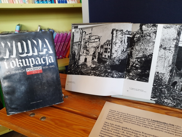 AKCJA BIBLIOTECZNA - POWSTANIE WARSZAWSKIE