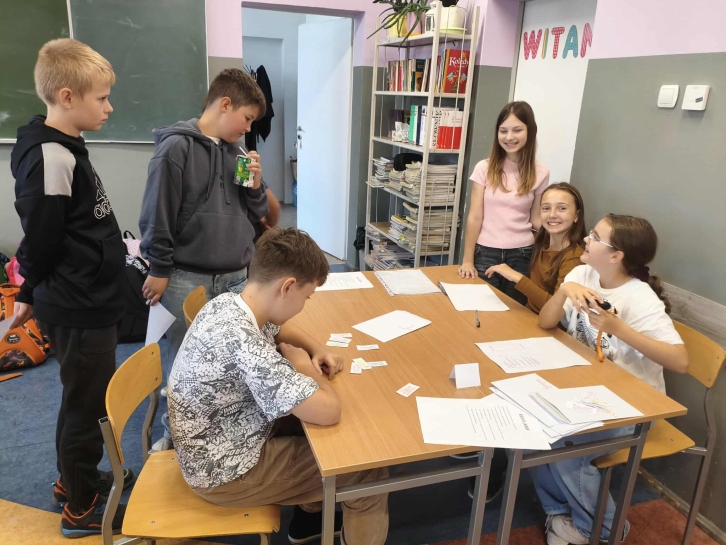 DZIE� CH�OPAKA W KLASIE 4D