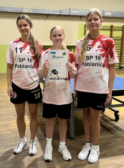 17.10 MIEJSKIE IGRZYSKA M�ODZIE�Y SZKOLNEJ W TENISIE STO�OWYM