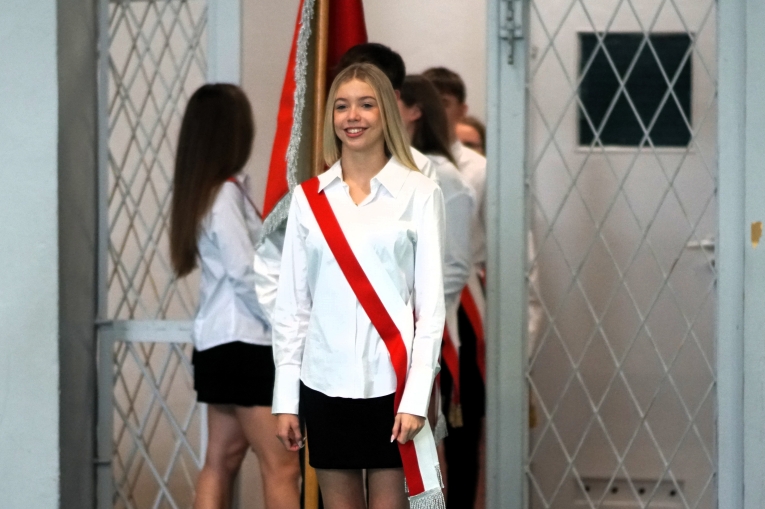 DZIEN NAUCZYCIELA I �LUBOWANIE KLAS PIERWSZYCH