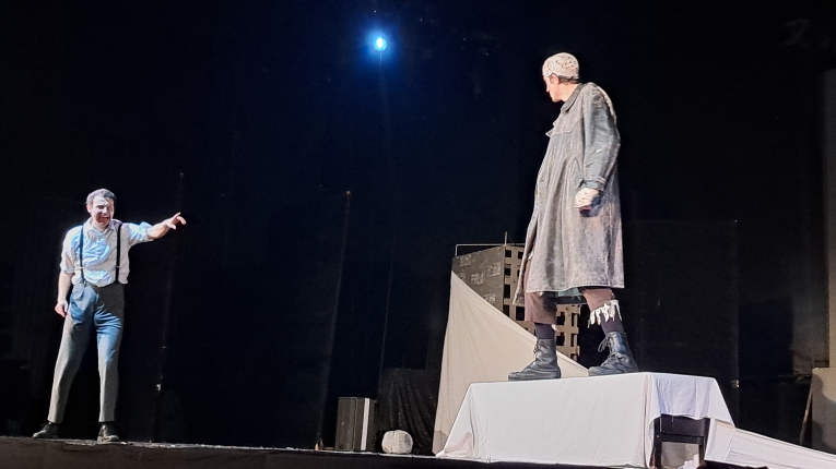 FRANKENSTEIN – THE MONSTER AND THE MYTH SPEKTAKL W TEATRZE V6 W �ODZI