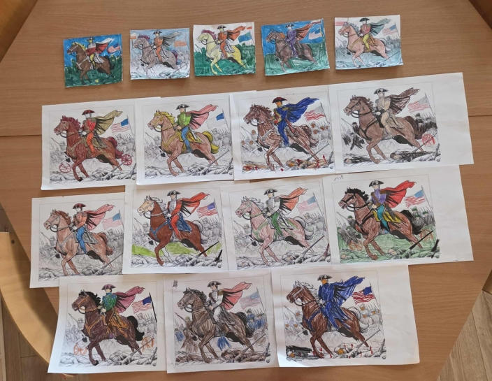 TADEUSZ KO�CIUSZKO - PATRON NASZEJ SZKO�Y