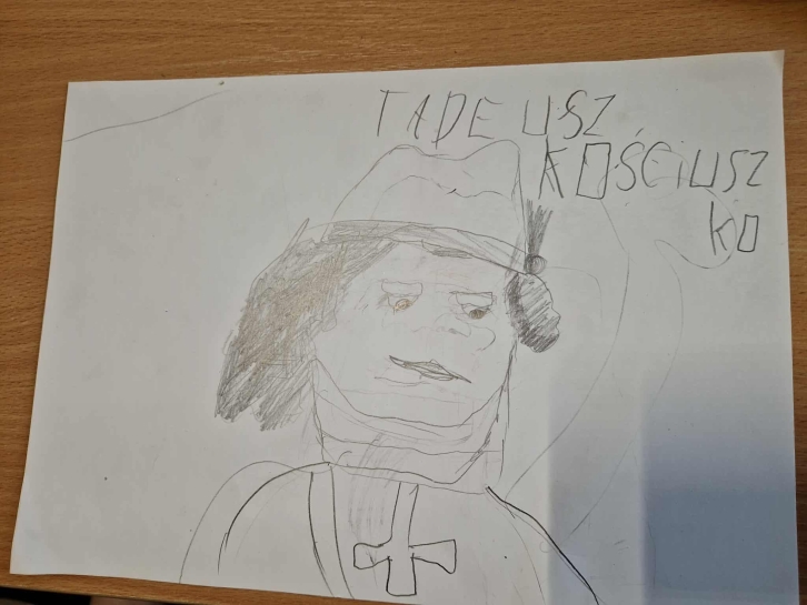 TADEUSZ KO�CIUSZKO - PATRON NASZEJ SZKO�Y