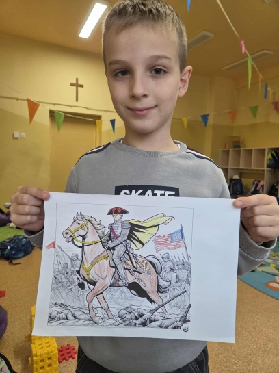 TADEUSZ KO�CIUSZKO - PATRON NASZEJ SZKO�Y