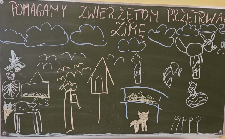 POMAGAMY ZWIERZ�TOM PRZETRWA� ZIM�