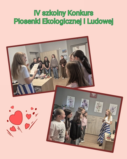 KONKURS PIOSENKI EKOLOGICZNEJ&nbsp;