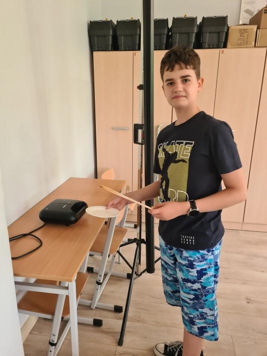 na lekcji techniki