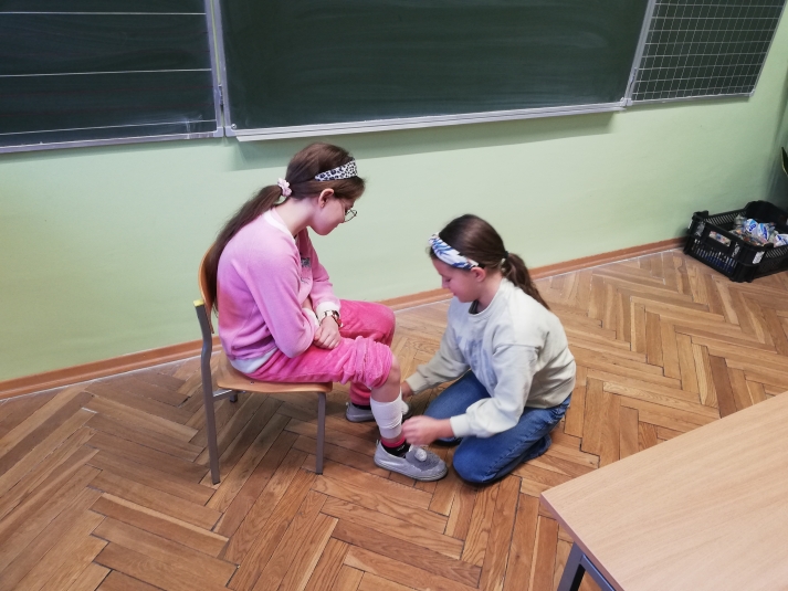 uczniowie